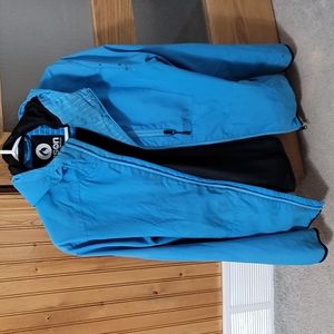 Blue Windbreaker